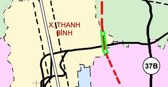 Tuyến đường sẽ mở ở trong phạm vi xã Thanh Bình trong tương lai theo sơ đồ phương hướng phát triển kết cấu hạ tầng kỹ thuật tỉnh Ninh Bình thời kỳ 2021 - 2030, tầm nhìn đến năm 2050 (mạng lưới giao thông).