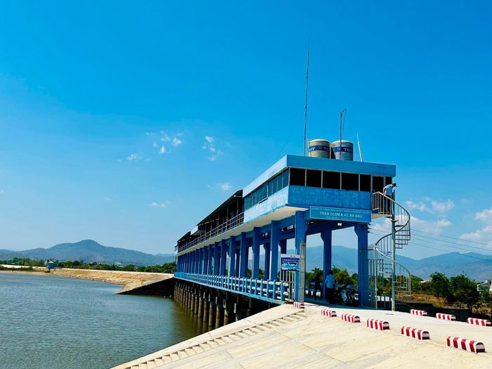Hồ chứa nước Ba Bàu (Ảnh: Kiều Hằng)