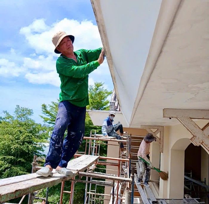 Tiến độ thi công các công trình đầu tư công trên địa bàn phường Phan Thiết đang được thúc đẩy nhanh