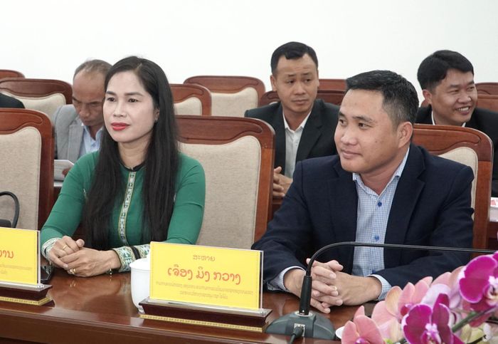 Lãnh đạo các sở, ngành của tỉnh Lâm Đồng dự hội đàm