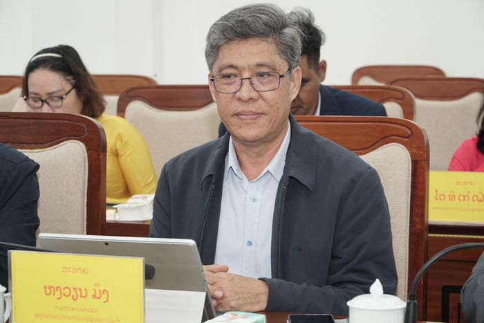 Đồng chí Nguyễn Minh, Tỉnh ủy viên, Phó Chủ tịch UBND tỉnh Lâm Đồng tham dự buổi hội đàm