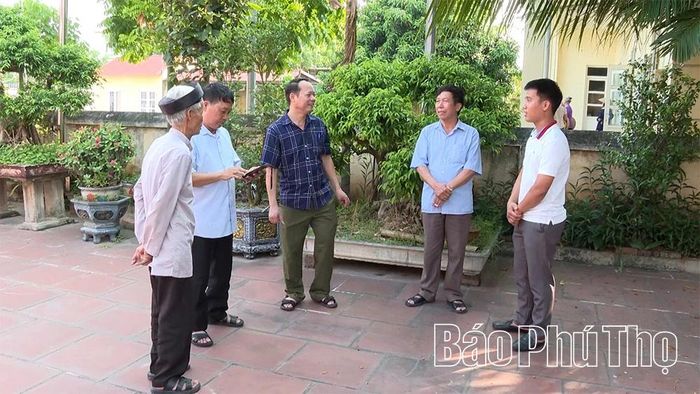 Chi bộ, Ban Công tác Mặt trận thôn Đại Đồng tăng cường tuyên truyền, vận động người dân đoàn kết, chung sức xây dựng khu dân cư văn hóa.
