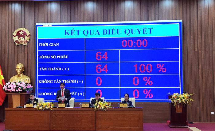 Với 100% phiếu thuận, ông Nguyễn Đức Tâm được các đại biểu HĐND tỉnh Quảng Ngãi bầu giữ chức Chủ tịch UBND tỉnh này.