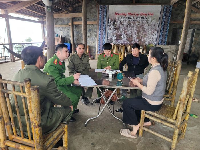 Công an xã Hồng Thái giữ vững phong cách gần dân, sâu sát cơ sở, lắng nghe ý kiến Nhân dân 
