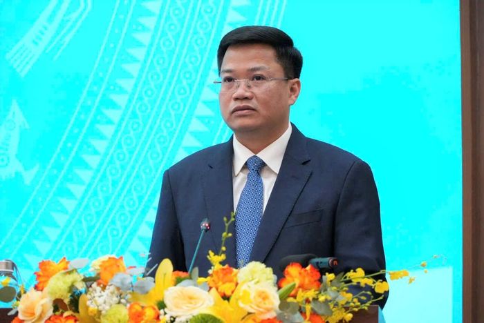 Chủ tịch UBND tỉnh Quảng Ngãi Nguyễn Đức Tâm phát biểu nhận nhiệm vụ