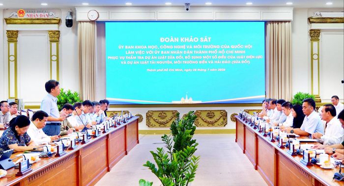 Quang cảnh cuộc làm việc