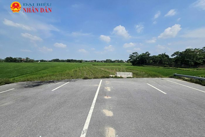 Đoạn tuyến còn lại thuộc địa phận tỉnh Bắc Ninh vẫn chưa có dấu hiệu triển khai, ảnh hưởng tới việc lưu thông