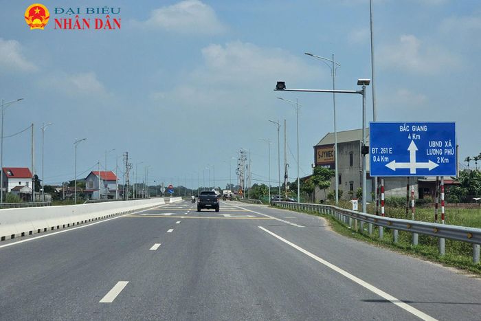 Tuyến đường có tổng chiều dài trên 6,6km, bề rộng mặt đường trung bình 22,5m; điểm đầu giáp ranh giữa xóm Tân Lập (tỉnh Thái Nguyên) và xóm Khánh Châu (tỉnh Bắc Ninh); điểm cuối giao với Quốc lộ 37, thuộc địa phận xã Phú Bình
