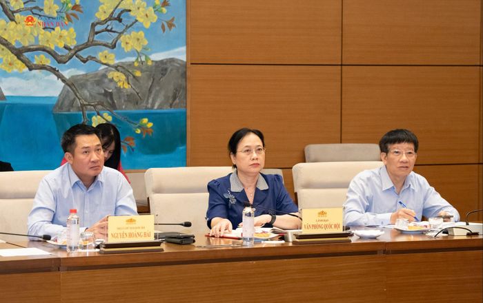 Các đại biểu tham dự cuộc làm việc