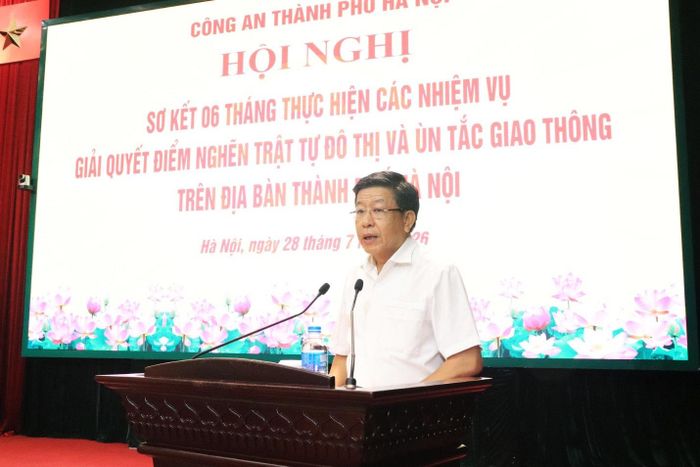 Phó Chủ tịch Thường trực UBND thành phố Hà Nội Dương Đức Tuấn, phát biểu chỉ đạo tại hội nghị