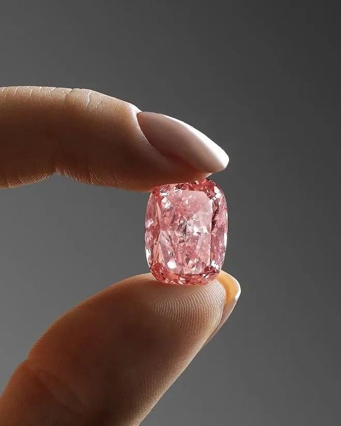 Williamson Pink Star được bán với giá 57,7 triệu USD (Ảnh: Sotheby’s Auction House)