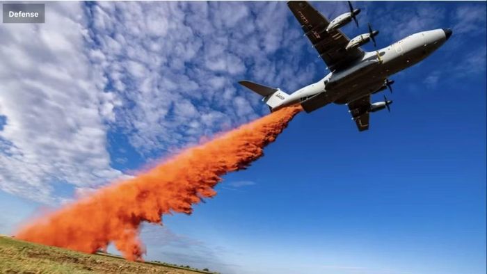 Pháp sử dụng Airbus A400M tham gia chữa cháy rừng. Ảnh minh họa: CTIF