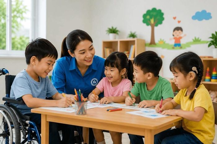 Hà Nội vẫn còn hơn 31.000 trẻ em thuộc nhóm hoàn cảnh đặc biệt và có nguy cơ. (Ảnh: Đại biểu nhân dân)