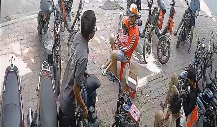 Tiệm sửa xe của anh L.