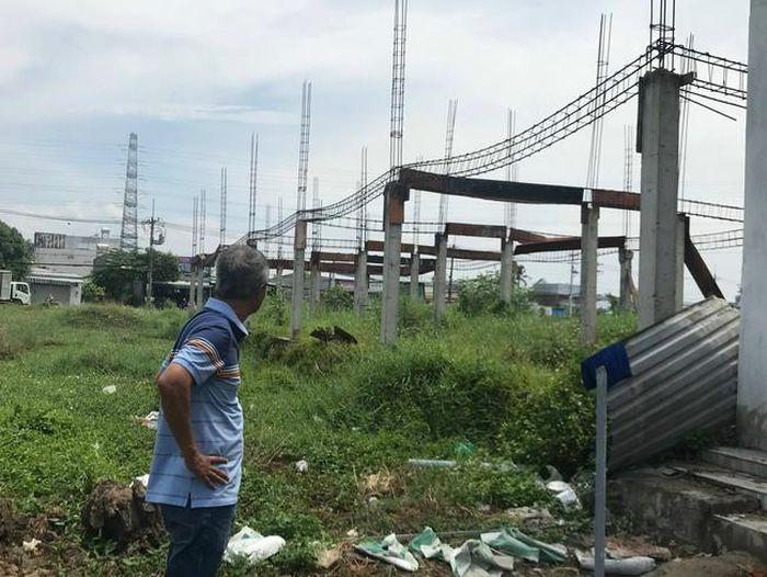 Một dự án mà Công ty Nhà Tiến Phát bỏ dở giữa chừng