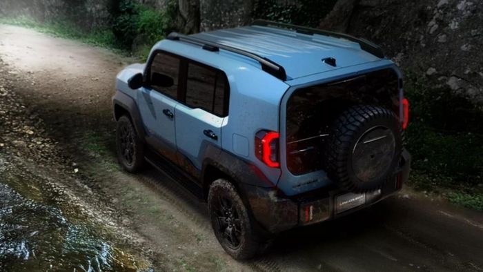 Land Cruiser FJ được trang bị công nghệ hỗ trợ off-road. Ảnh: Toyota