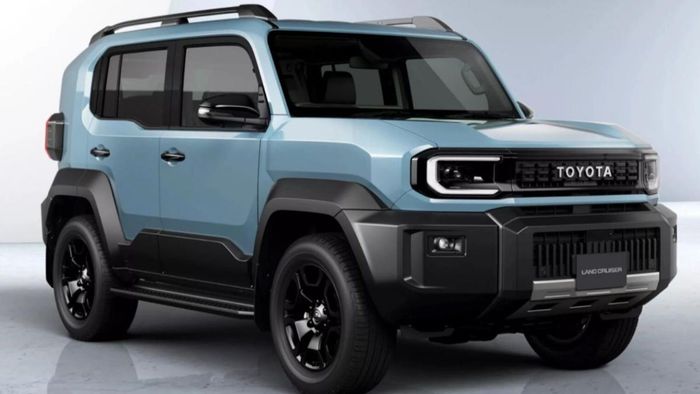 Ngoại thất Land Cruiser FJ. Ảnh: Toyota.