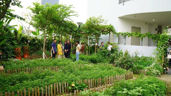 Toàn cảnh vườn trường Genesis trong nghiên cứu của NIFAM.