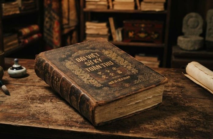 Đại Việt Sử Ký toàn thư do Ngô Sĩ Liên biên soạn. 