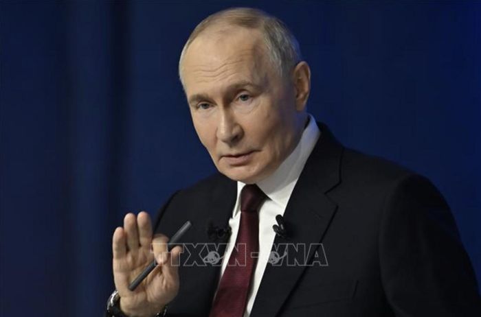 Tổng thống Nga Vladimir Putin. (Ảnh: AA/TTXVN)