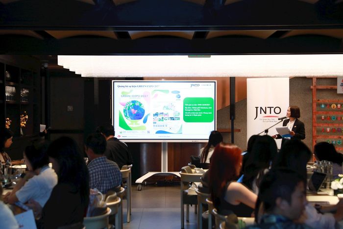 JNTO giới thiệu những điểm mới của du lịch Nhật Bản. Ảnh: Hoàng Lân