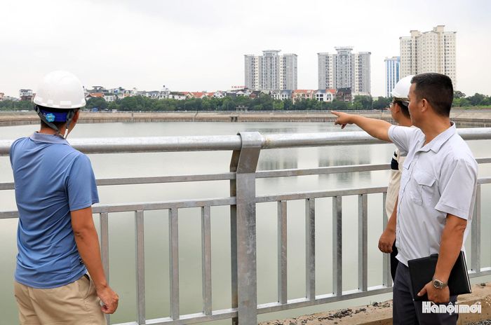 Đơn vị quản lý luôn theo dõi sát quá trình vận hành của hồ Đồng Bông 2.