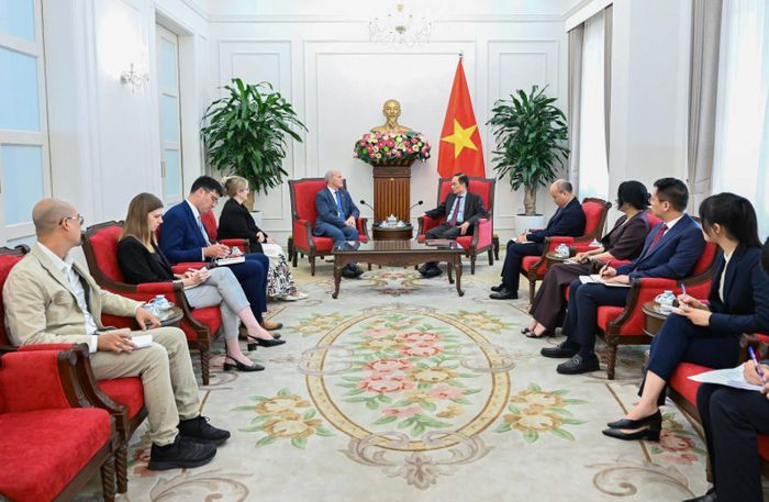 Toàn cảnh buổi làm việc. Ảnh: Bộ Ngoại giao