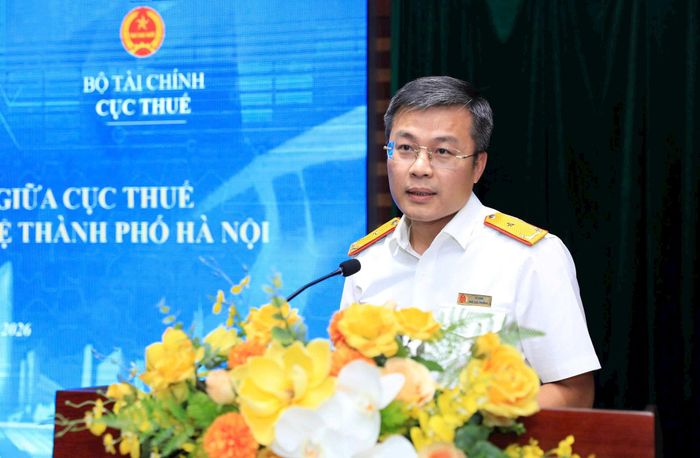 Phó Cục trưởng Cục Thuế Lê Long. Ảnh: T.H