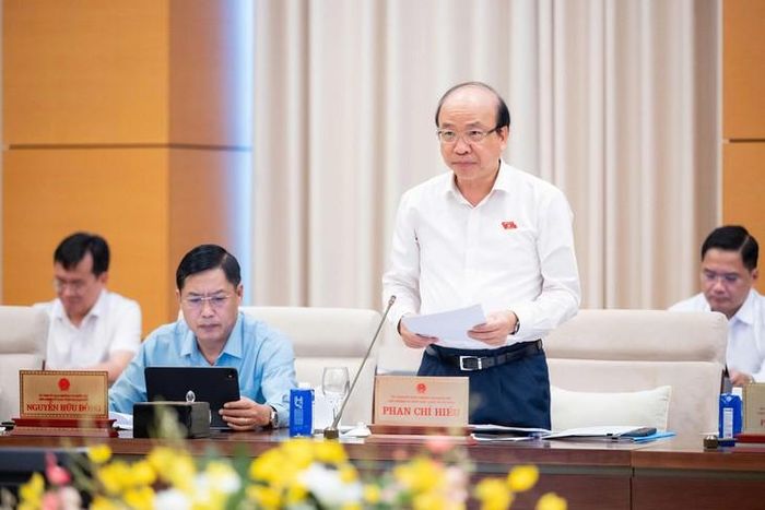 Chủ nhiệm Ủy ban Pháp luật và Tư pháp của Quốc hội Phan Chí Hiếu.