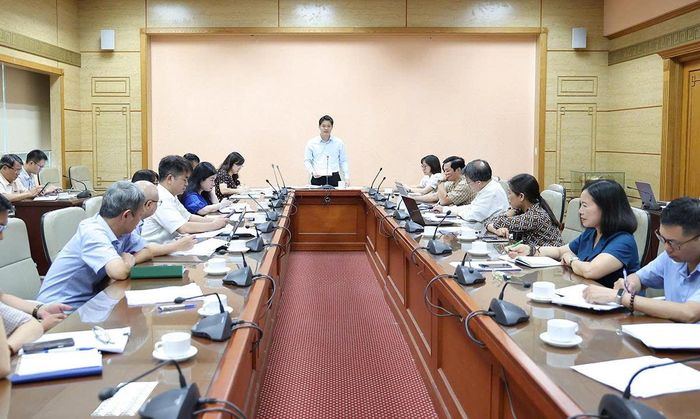 Quang cảnh cuộc họp. Ảnh: Trần Minh