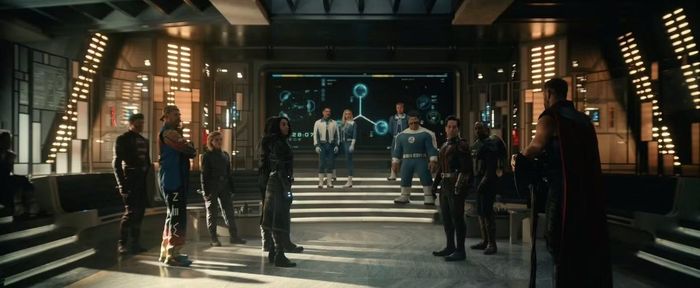 Dàn siêu anh hùng hội tụ. Ảnh: Marvel Studios
