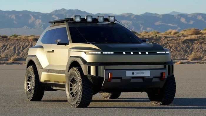  Hyundai Kona mới được cho là lấy cảm hứng từ concept Crater. Ảnh: Hyundai. 