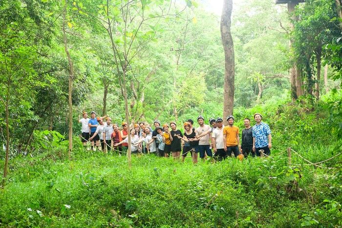 Đến Việt Nam, du khách được sống chậm, đi bộ giữa rừng, tạm rời khỏi cuộc sống hối hả. Ảnh: CT