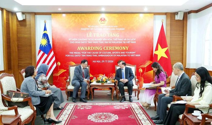 Quang cảnh buổi lễ