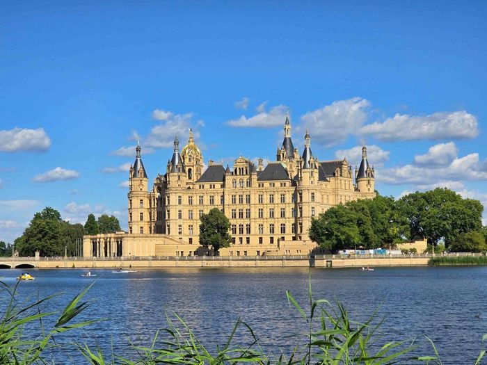 Lâu đài Schwerin, di sản văn hóa thế giới tại miền Bắc nước Đức. Ảnh: Vũ Hiệp - PV TTXVN tại Đức
