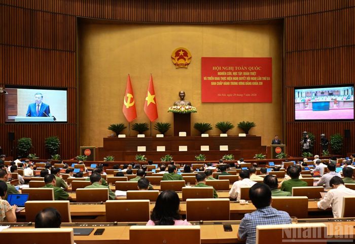 Quang cảnh hội nghị.
