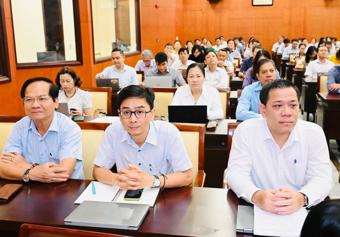  Đại biểu dự hội nghị tại điểm cầu Hội trường TPHCM 