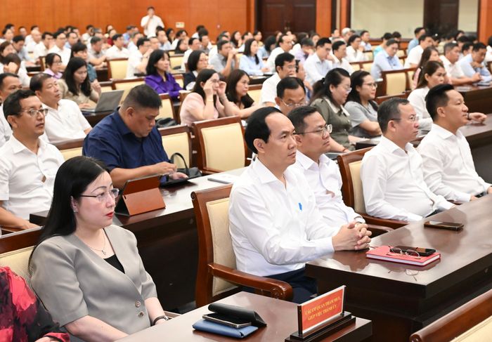  Đại biểu dự hội nghị tại điểm cầu Hội trường TPHCM 