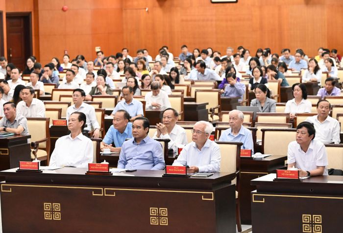  Đại biểu dự hội nghị tại điểm cầu Hội trường TPHCM 