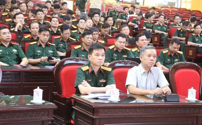 Quang cảnh buổi tập huấn.