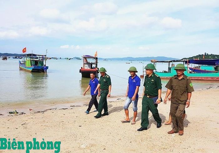 Mô hình “Tự quản ngư trường, bến bãi” của Bộ đội Biên phòng tỉnh Quảng Ninh đã phát huy hiệu quả ở khu vực biên giới biển của tỉnh. Ảnh: Đơn vị cung cấp