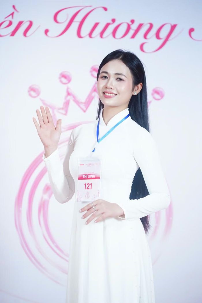 Thí sinh Nguyễn Thị Thảo, sinh năm 2006, đến từ Nghệ An.