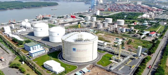 Toàn cảnh Kho cảng LNG Thị Vải của PV GAS