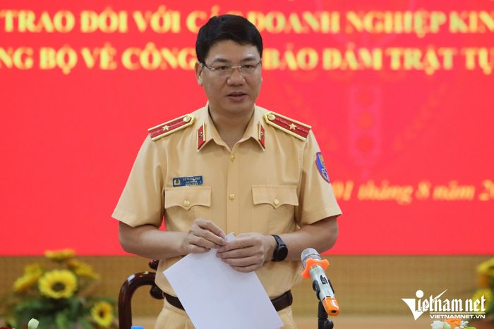 Thiếu tướng Đỗ Thanh Bình, Cục trưởng Cục CSGT. Ảnh: Đình Hiếu