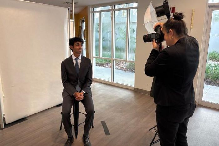 Nathan Thomas lập kỷ lục vào tháng 8/2023 khi bắt đầu giảng dạy tại Miami Dade College. Ảnh: Guinness World Records