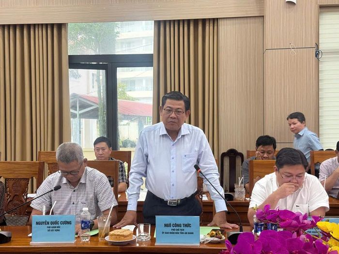 Ông Ngô Công Thức - Phó chủ tịch UBND tỉnh An Giang. Ảnh: H.D.