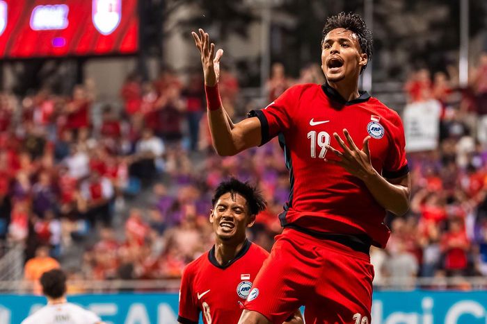 Ilhan Fandi có phong độ cao ở ASEAN Cup 2026. Ảnh: FAS
