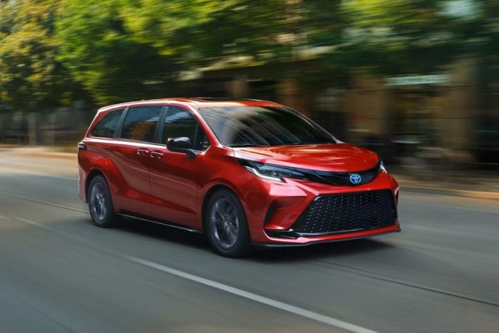 Toyota Sienna Hybrid mới là mẫu xe hybrid được sử dụng nhiều nhất tại thị trường Mỹ. Ảnh: Mansfield