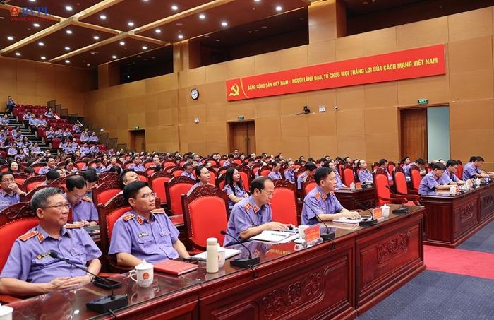  Đại biểu dự Hội nghị tại điểm cầu VKSND tối cao.