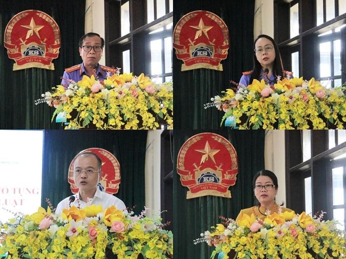  Các đại điểu tham luận, góp ý tại Hội thảo.